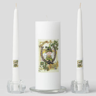 St. Patrick's Day Unity Candle Set
