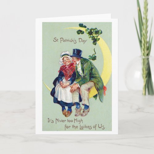 St Patricks Day Vintage Card