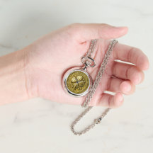 St. Patrick's Day Vintage Gold Coin