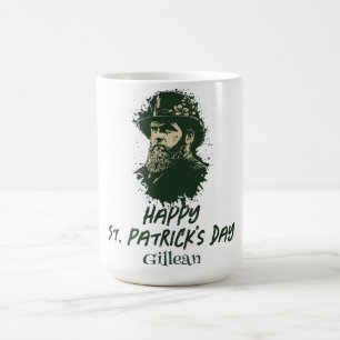 St. Patrick's Day vintage Shamrock personalize Coffee Mug