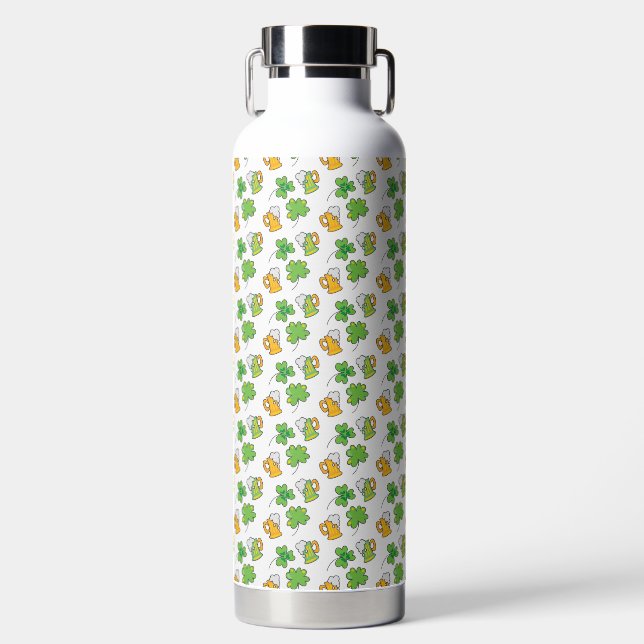 St. Patrick's Day Water Bottle (Front)