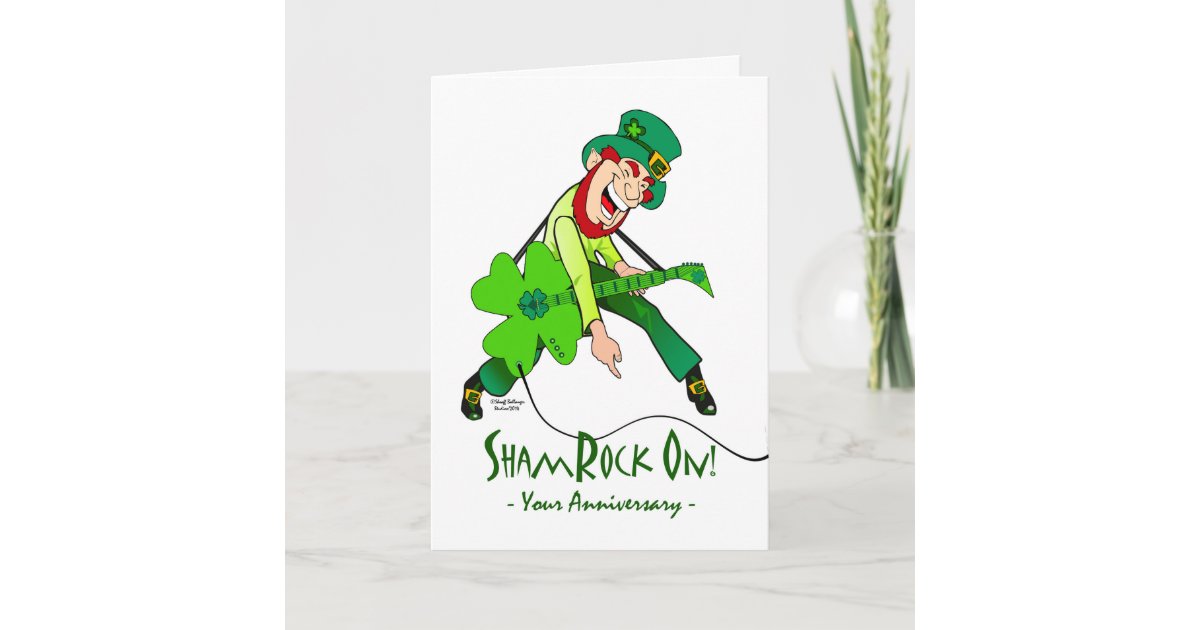 st patricks day wedding anniversary gift