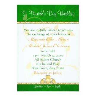 Irish Themed Wedding Invitations 3