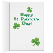 St. Patrick's Day Wirehaired Dachshund (Inside (Right))