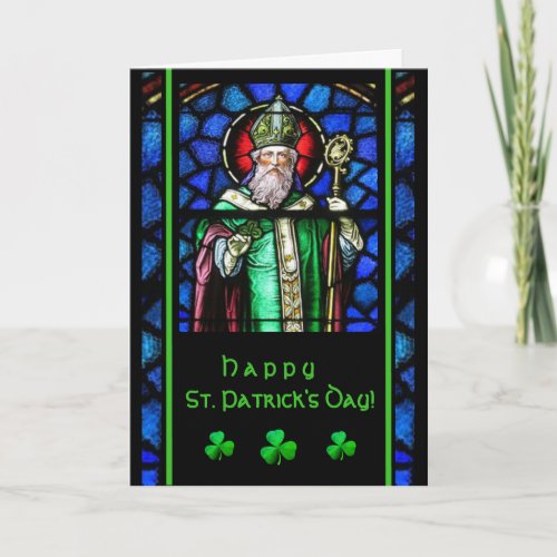 St Patricks Day with Prayer and Blessing Card