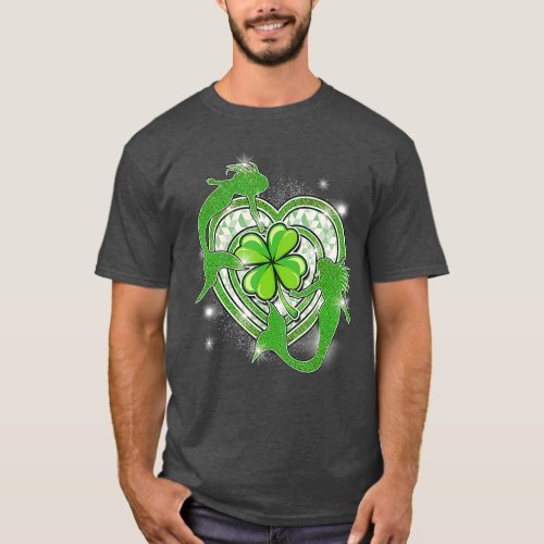 St Patricks Day Women Mermaid Mom Lucky Shamrock T_Shirt