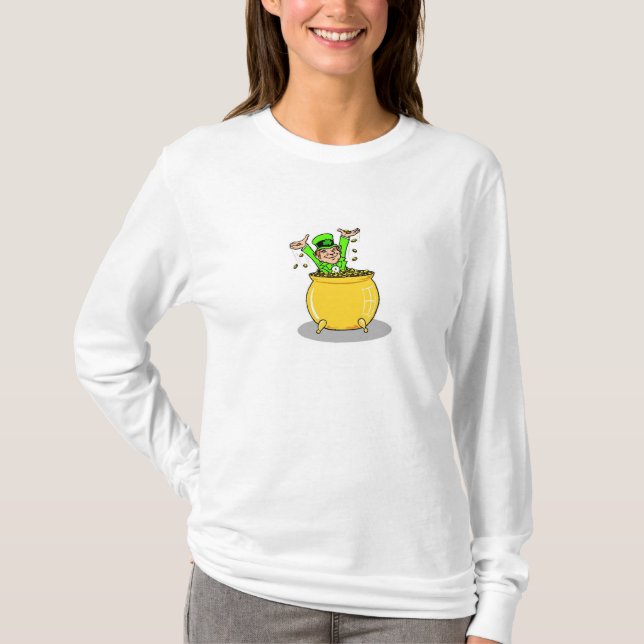 St. Patrick's Day Womens T-shirt (Front)