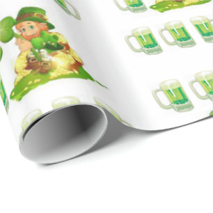 St. Patrick's Day Wrapping Paper
