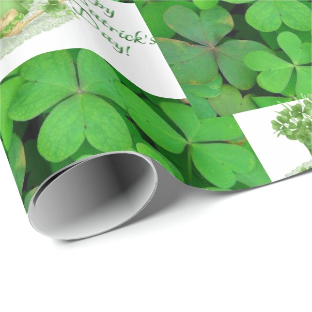 St. Patrick's Day Wrapping Paper (Roll Corner)