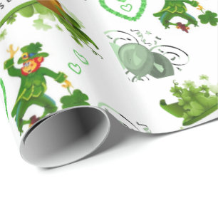St. Patrick's Day Wrapping Paper