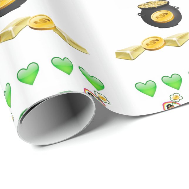 St. Patrick's Day Wrapping Paper (Roll Corner)