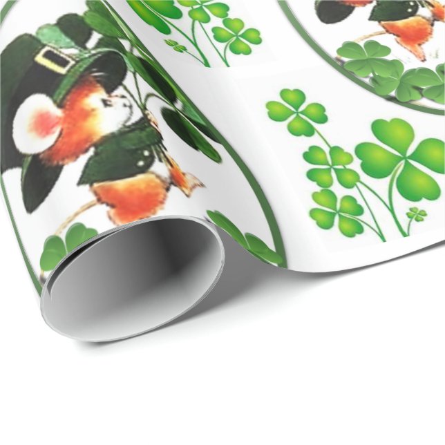 St. Patrick's Day Wrapping Paper (Roll Corner)