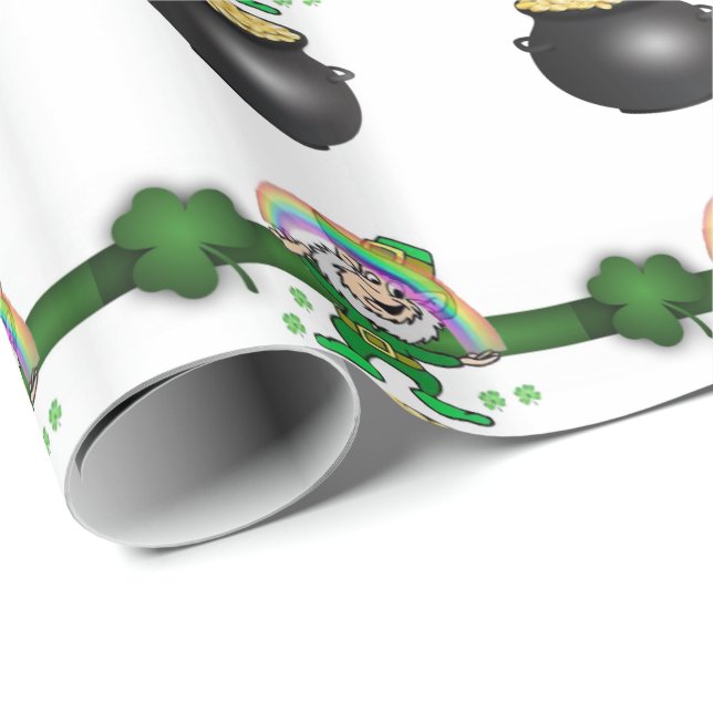 St. Patrick's Day Wrapping Paper (Roll Corner)