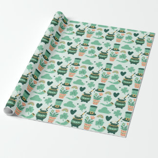 st patrick's day wrapping paper