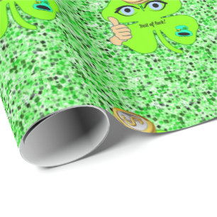 St. Patrick's Day Wrapping Paper Clover