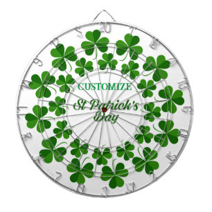 St Patrick's Day Wreath Thunder_Cove Dart Board