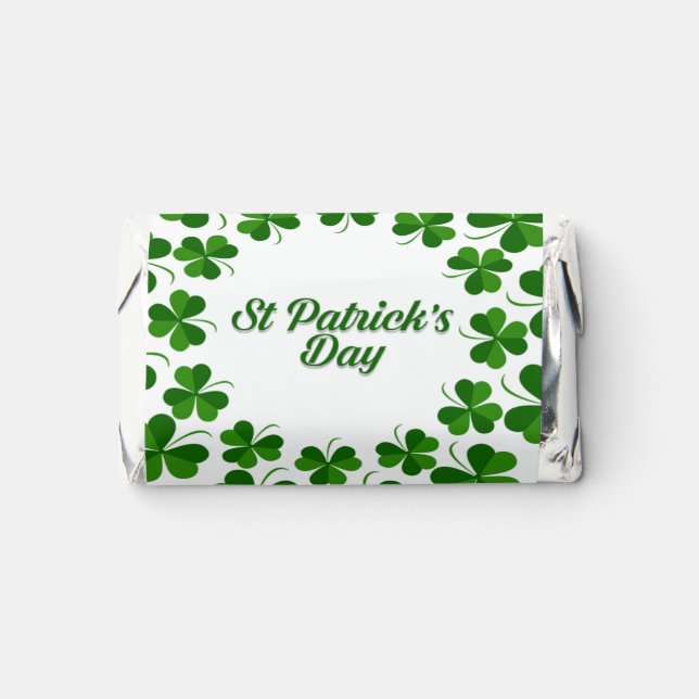 St Patrick's Day Wreath Thunder_Cove Hershey's Miniatures (Front)