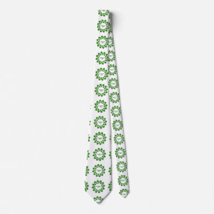St Patrick's Day Wreath Thunder_Cove Neck Tie