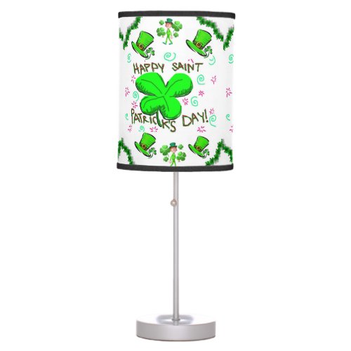 St Patricks  Decorative lamp shade