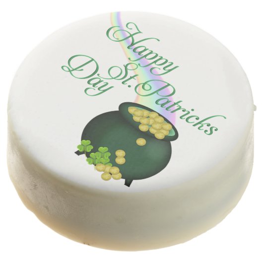 St. Patrick's Dipped Oreo Cookie (Angled)