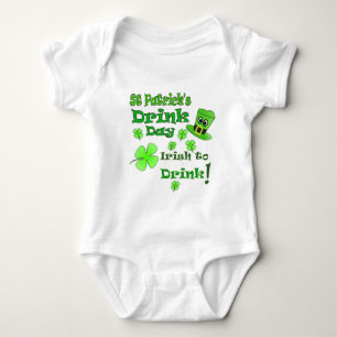 St Patricks Drink Day - I'm Irish Baby Bodysuit