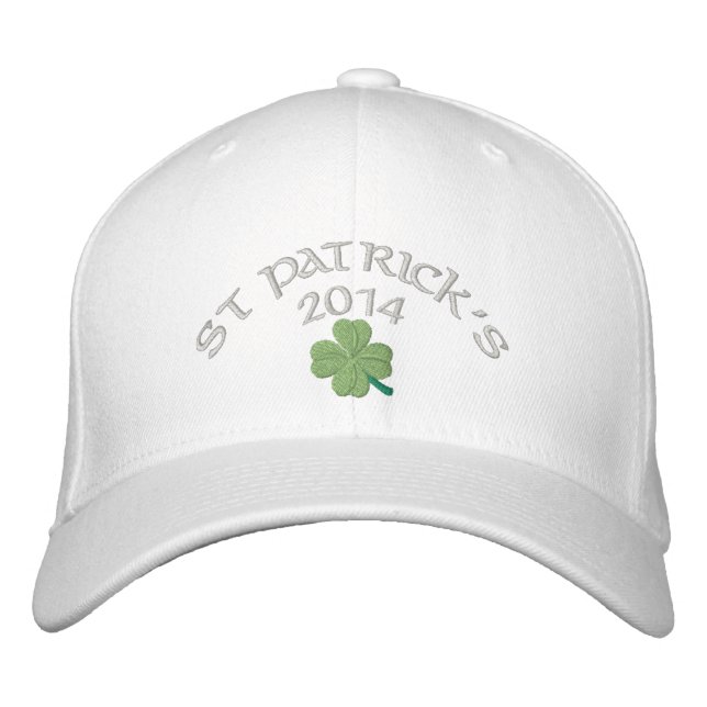 St Patrick's Embroidered Baseball Cap (Front)