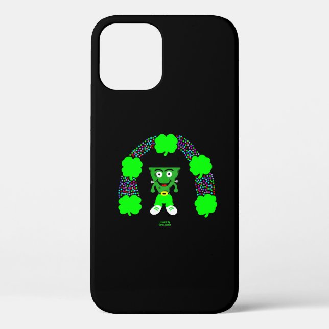 St.  Patrick's FrankenCheese Apple iPhone 12 Pro Case-Mate iPhone Case (Back)
