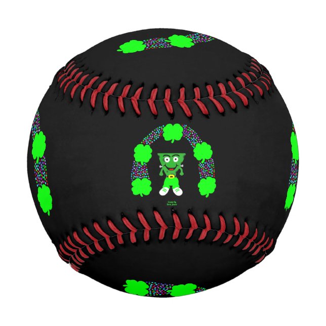 St.  Patrick's FrankenCheese Baseball (Front)