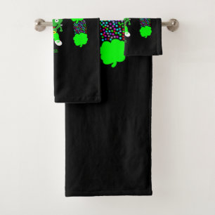 St.  Patrick's FrankenCheese Bathroom Towel Set