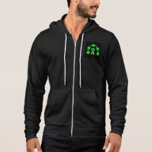 St. Patrick's FrankenCheese Men's Full-Zip Hoodie