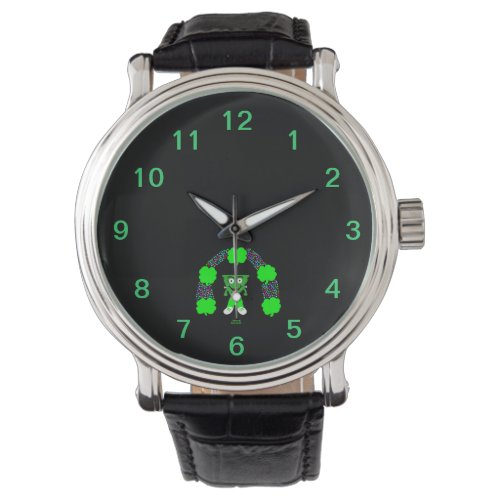 St  Patricks FrankenCheese Mens Vintage Watch