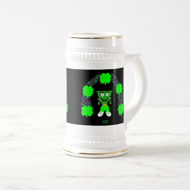 St.  Patrick's FrankenCheese Stein Mug (Front Right)