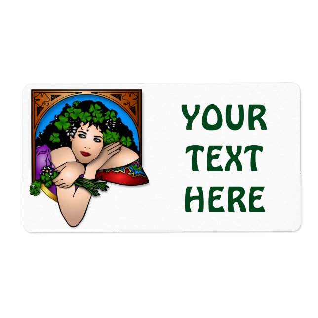 ST. PATRICK'S GIRL LABEL (Front)
