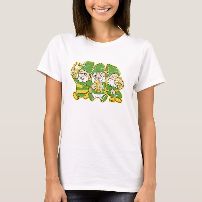 St. Patricks Gnomes T-Shirt (Front)