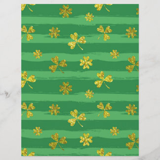 st patricks golden shamrocks