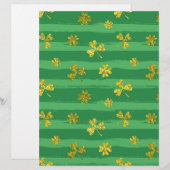 st patricks golden shamrocks (Front/Back)
