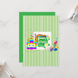 St. Patrick's Happy Birthday Invitation