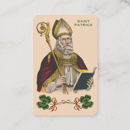 St Patricks  Holy Card Catholic Prayer