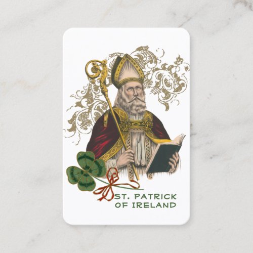 St Patricks  Holy Card Catholic Prayer