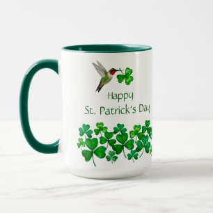 St. Patrick's Hummingbird Mug