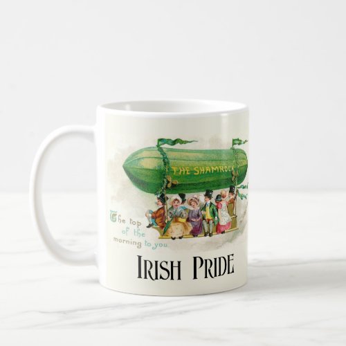 St Patricks Irish Pride Top of the Morning    Coffee Mug