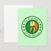 St. Patrick's Irish Stout (Front/Back)