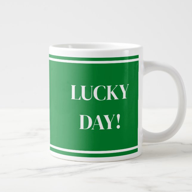 St. Patrick's Jumbo Mug (Right)