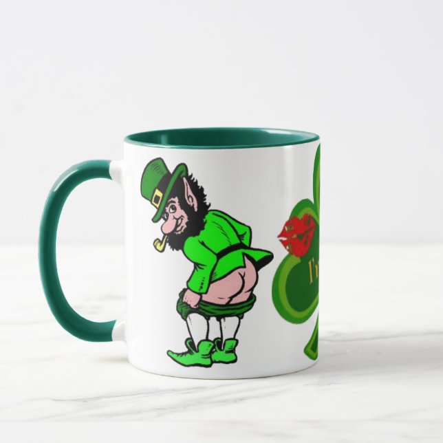St. Patrick's Kiss Me I'm Irish Mug (Left)