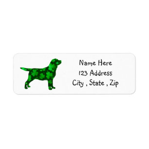 St.Patrick's Labrador - Black Lab Label