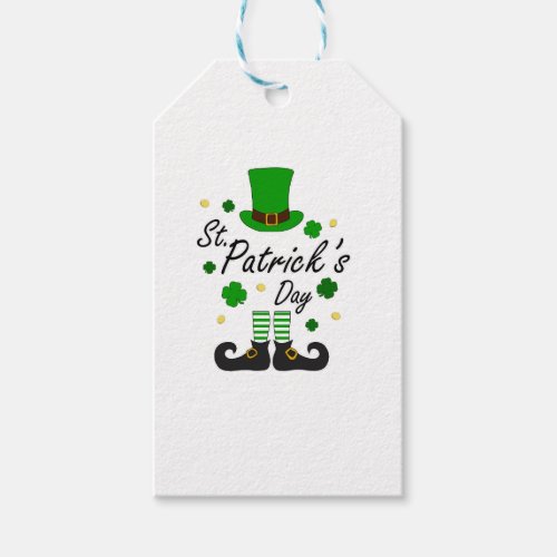 St Patricks Leprechaun Gift Tags