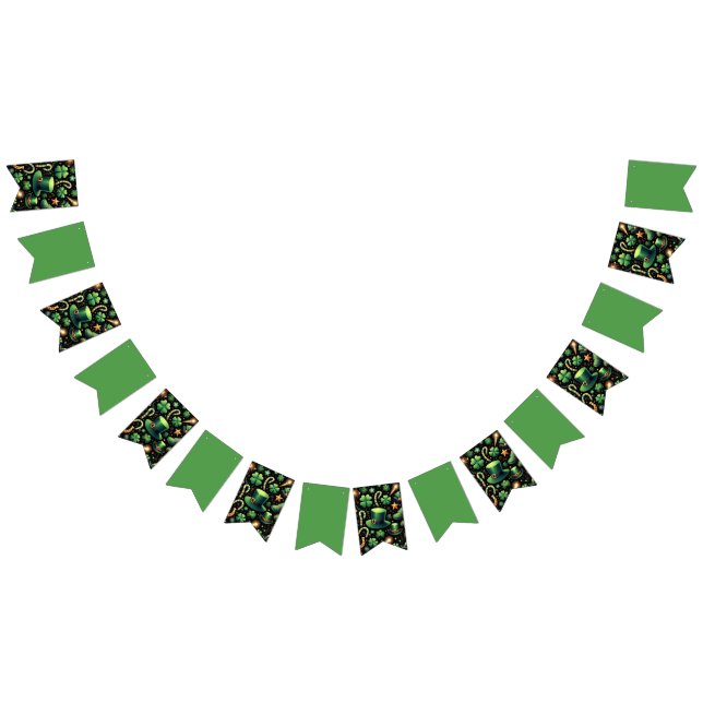 St. Patrick's Luck Bunting Flags (All)