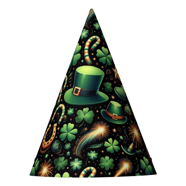 St. Patrick's Luck Party Hat (Front)