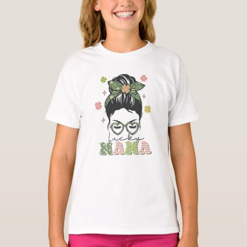 St Patricks Lucky Mama T_Shirt
