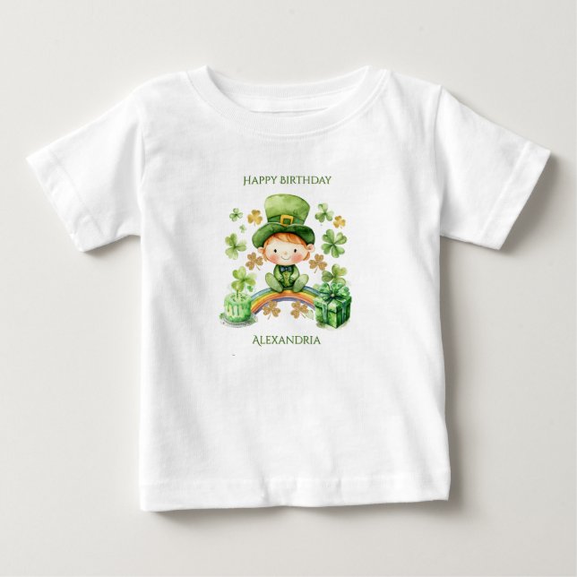St Patricks Lucky One Guest of Honor Baby T-Shirt (Front)